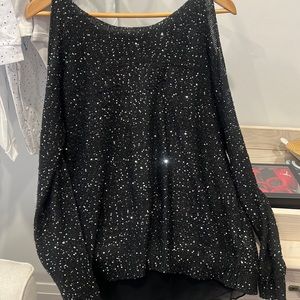 Jessica Simpson sparkly sweater